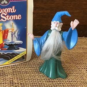 McDonald’s vintage 1995 Disney VHS Sword in the Stone Wizard